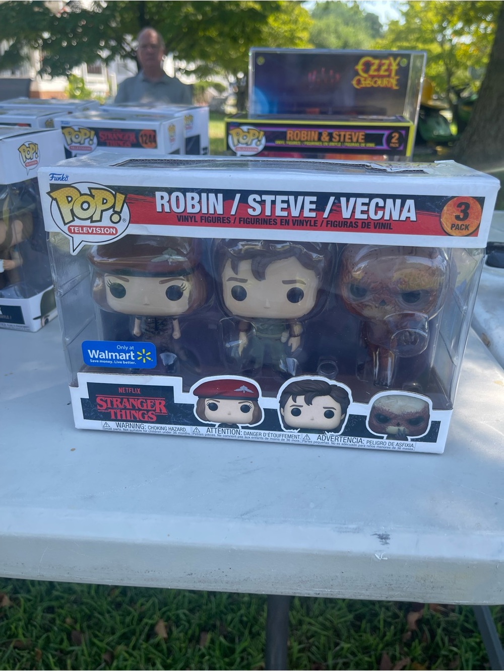 Funko Stranger Things Robin/Steve/Vecna 3-Pack Vinyl Figures - Brown/Black